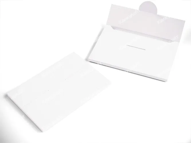 Картонная коробка для картин по номерам 500*400*30 мм белая
