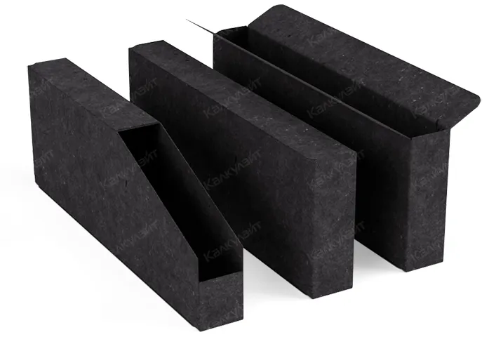Коробка под детское мыло 200*30*100 мм черная - купить от производителя Calculate