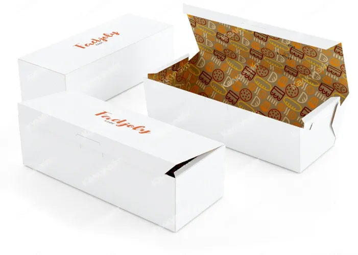 Картонная коробка для пирожных орхидея 300*150*120 мм - купить от производителя Calculate