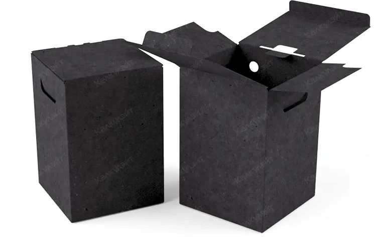 Коробка под гель для стирки 170*170*270 мм черная - купить от производителя Calculate