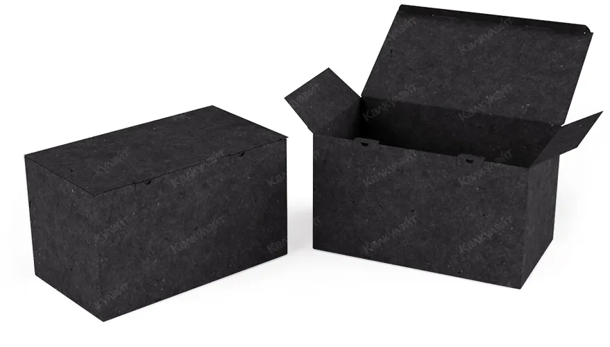 Коробка под бытовую химию 330*150*220 мм черная