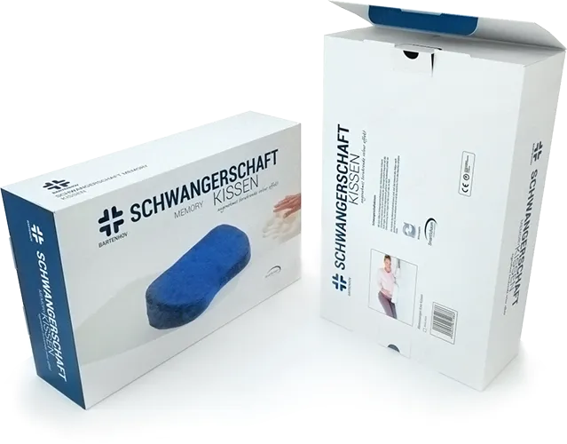 Коробка для ортопедических подушек из микрогофрокартона - купить от производителя Calculate