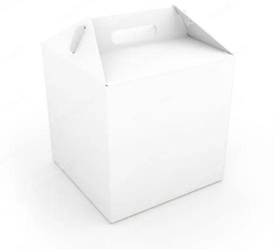 Упаковка для куличей белая на заказ – фото