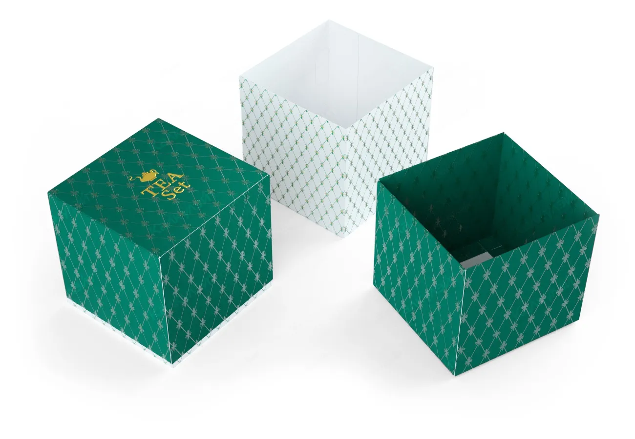 Картонная коробка для чая Чайная пара - купить от производителя Calculate