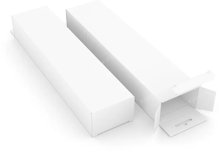 Картонная коробка для алмазной мозаики 70*50*200 мм с европодвесом белая - купить от производителя Calculate