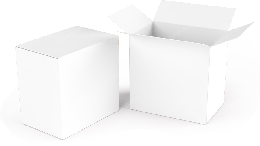 Коробка под набор для волос белая на заказ – фото