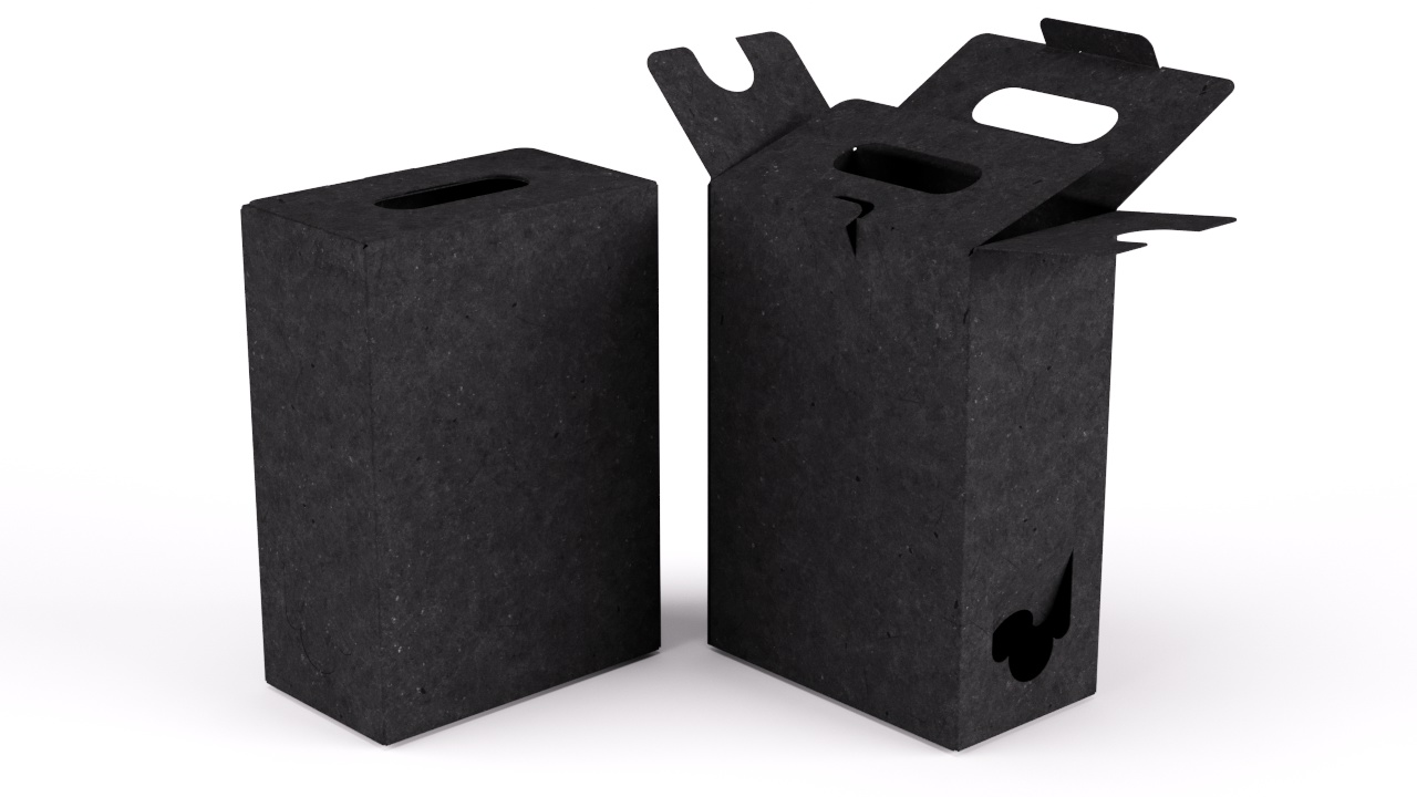 Коробка под сок 140*80*200 мм черная - купить от производителя Calculate