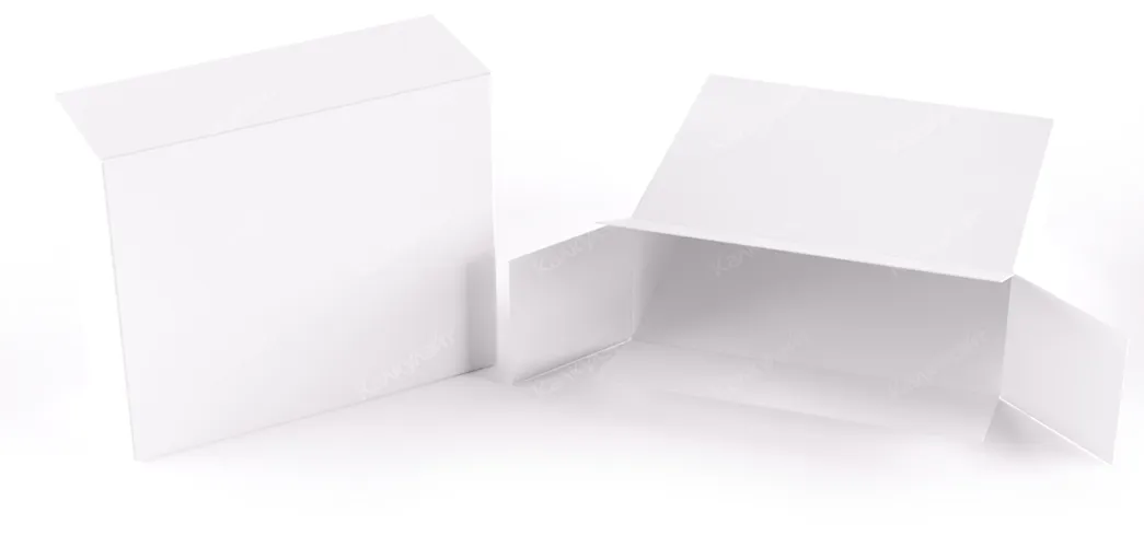 Картонная коробка для стирального экопорошка 170*70*130 мм белая
