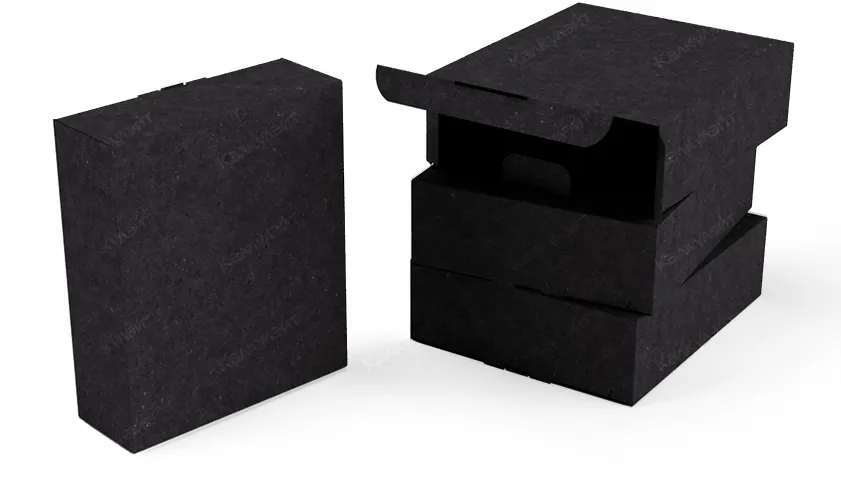 Коробка для детского стирального порошка 150*40*170 мм черная