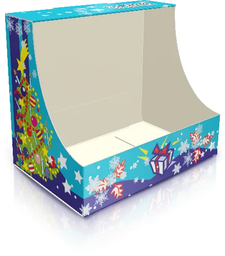 Коробка для конфет конструкции шоубокс