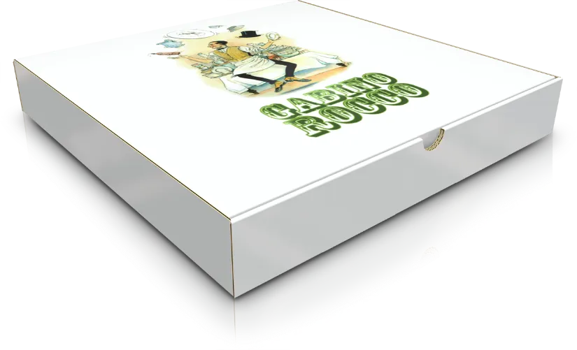 Коробка для пиццы 330*330*40 мм на заказ – фото