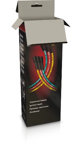 Картонная коробка для проводов зажигания 100*50*300 мм с европодвесом - купить от производителя Calculate