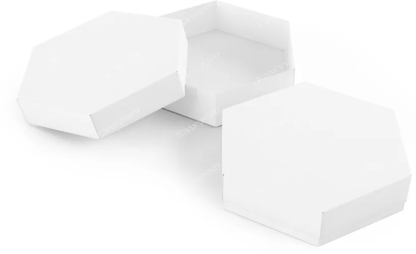 Картонная коробка для пончиков 150*50 мм белая на заказ – фото