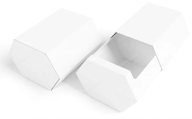 Коробка для сезонного салата 150*100*100 мм с обечайкой белая - купить от производителя Calculate