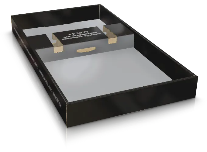Коробка для кухонной утвари конструкции "поддон" - купить от производителя Calculate